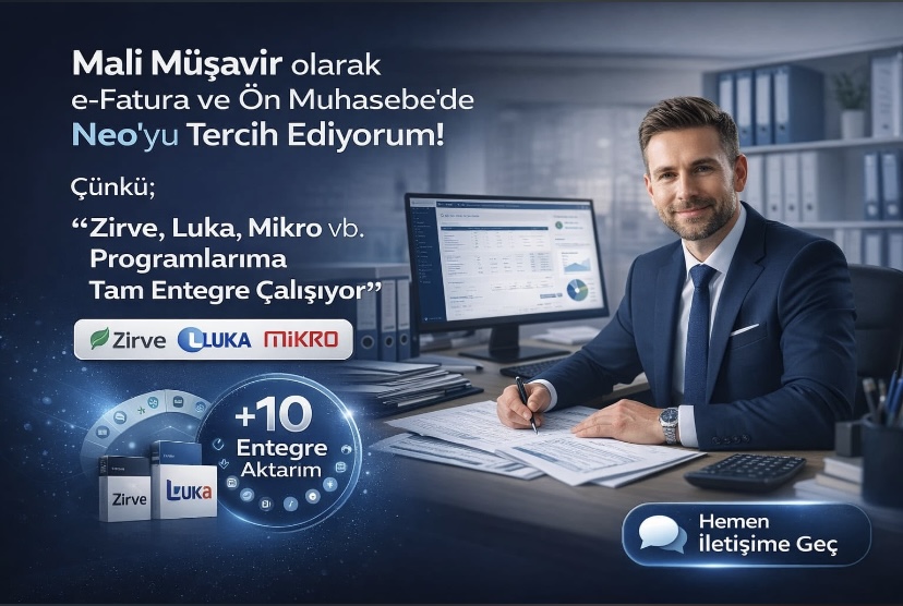 Mali Müşavir Olarak e-Fatura ve Ön Muhasebede Neo'yu Tercih Ediyorum!