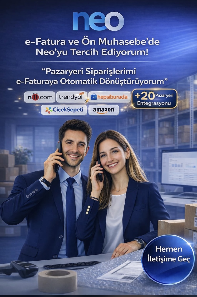 e-Fatura ve Ön Muhasebede Doğru Adres: NEO